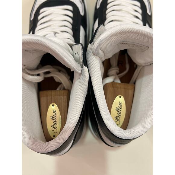 Celine CT-01 Z Black White Leather Trainer Sneaker Size 43 main image 8